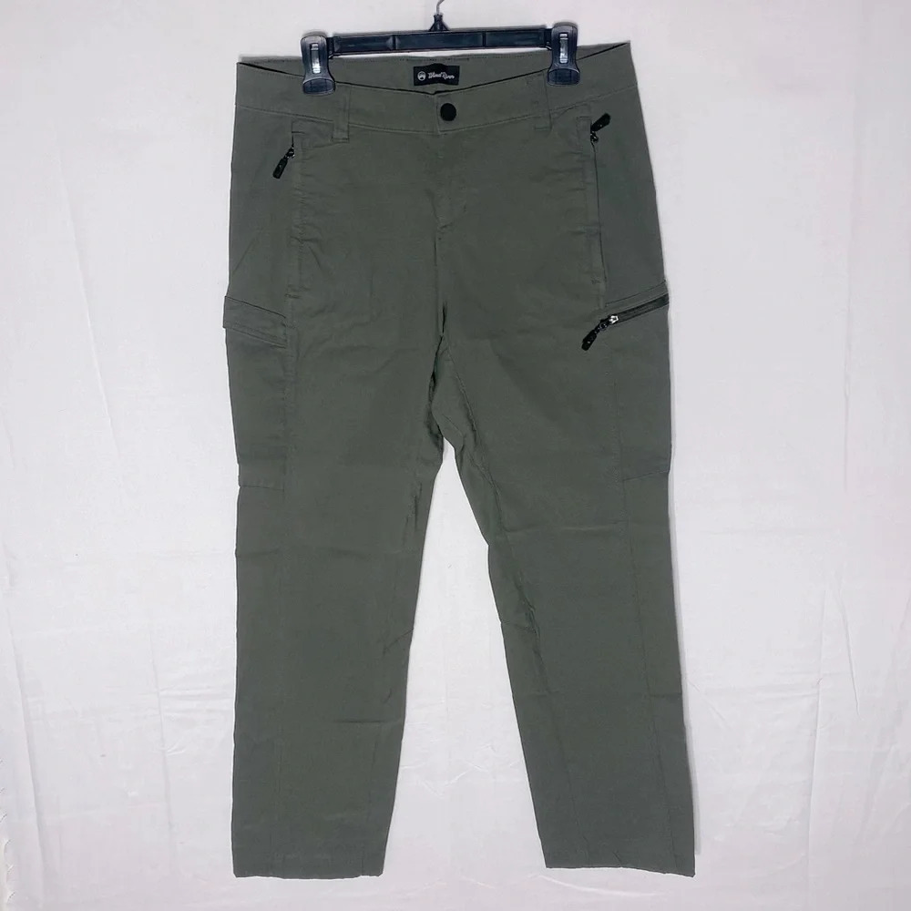 Wind River Olive Green Zip Off Shorts Hiking Activewear Pants 10